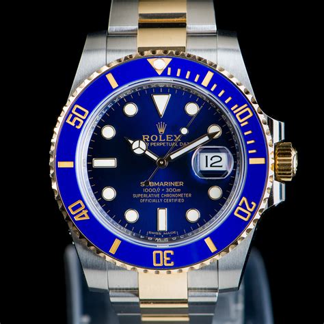 2008 rolex submariner two tone|rolex 116613lb 0005.